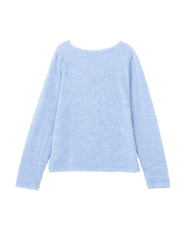 Green Parks 表面感ポコポコプルオーバー Sax