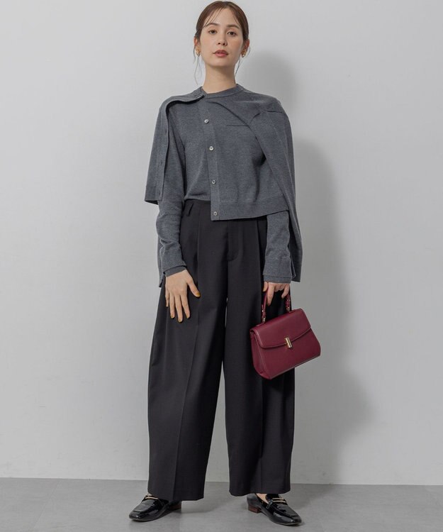 組曲 S ニューシックニット カーディガン グレー系