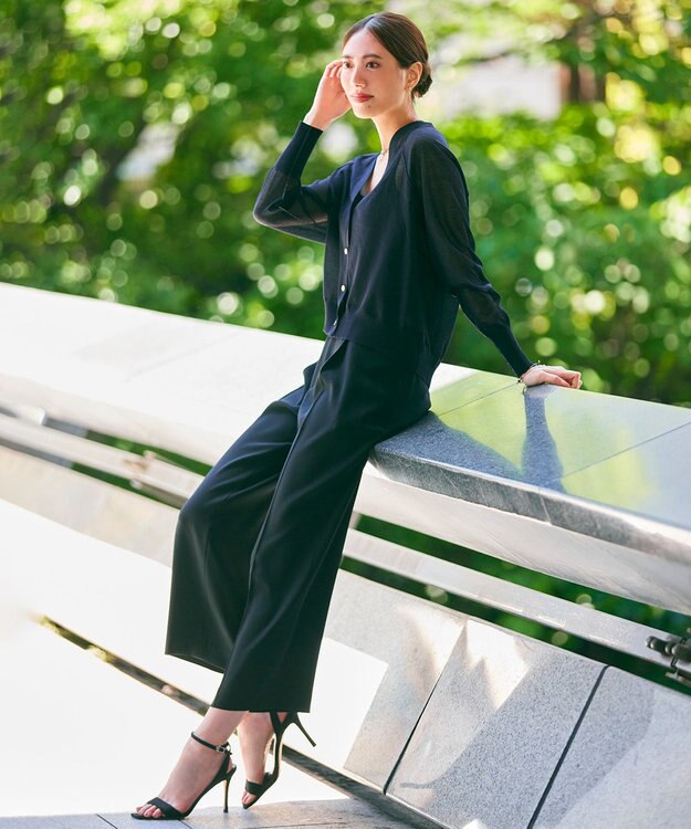 BEIGE， CINDY / ワイドパンツ  Black