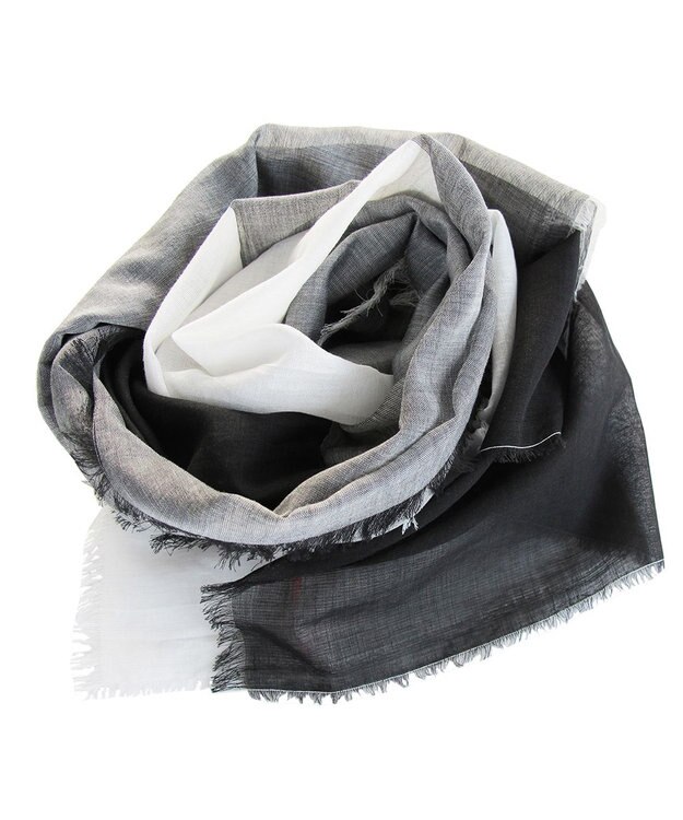 POLS 播州織 極細コットンストール Sサイズ ブラック