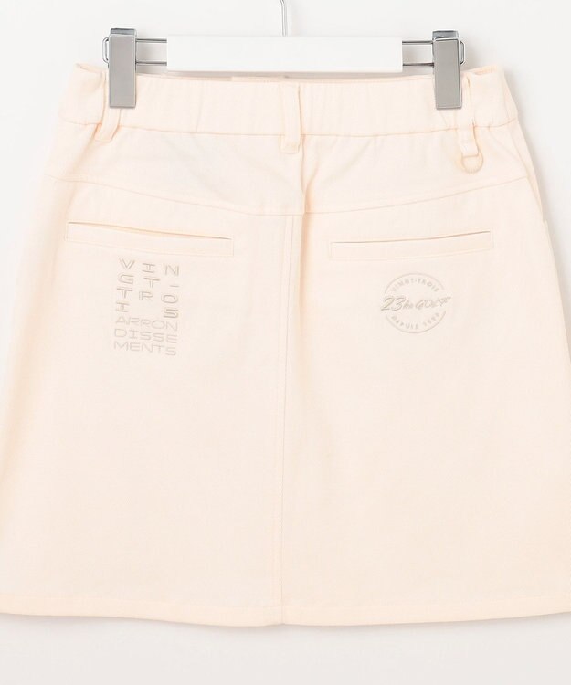 23区GOLF 【WOMEN】【ストレッチ】ハイパワーストレッチ ベーシックスカート アイボリー系