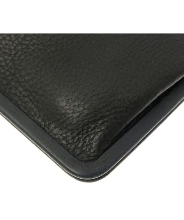 genten トスカ 口金長財布 ネイビー