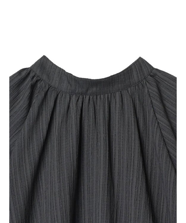 Green Parks ・ＡＮＤ　ＳＥＡＲＣＨ　バックリボンブラウス Charcoal Gray