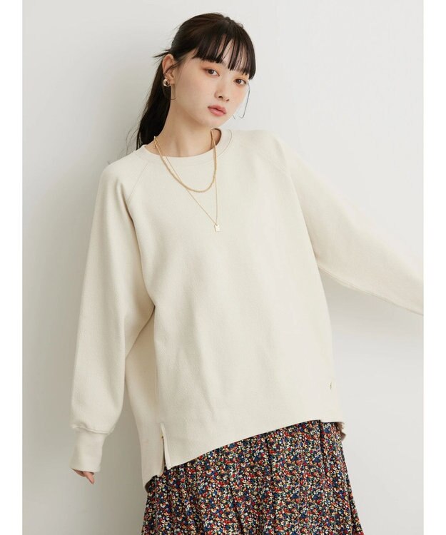 AMERICAN HOLIC サイドＺＩＰブークレチュニック Ivory