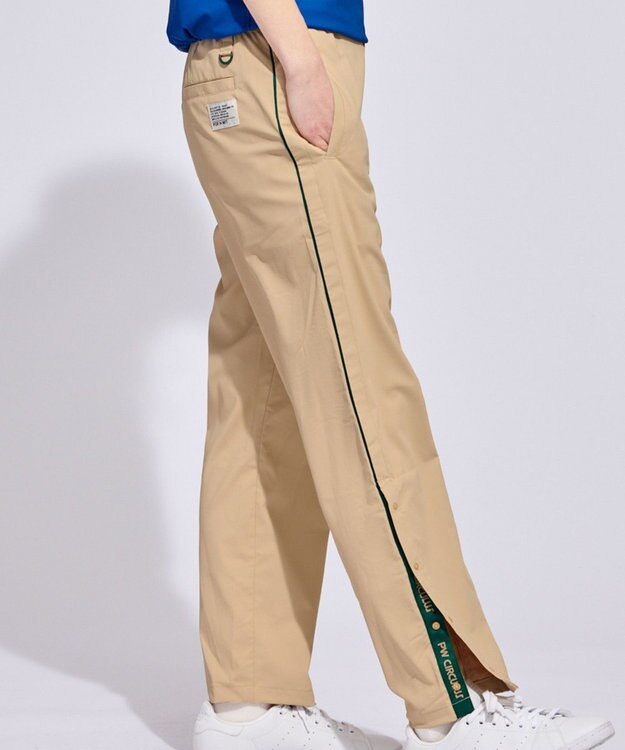 PW CIRCULUS 【WOMEN】サイドボタン デザインパンツ ゴルフウェア レディース ベージュ系