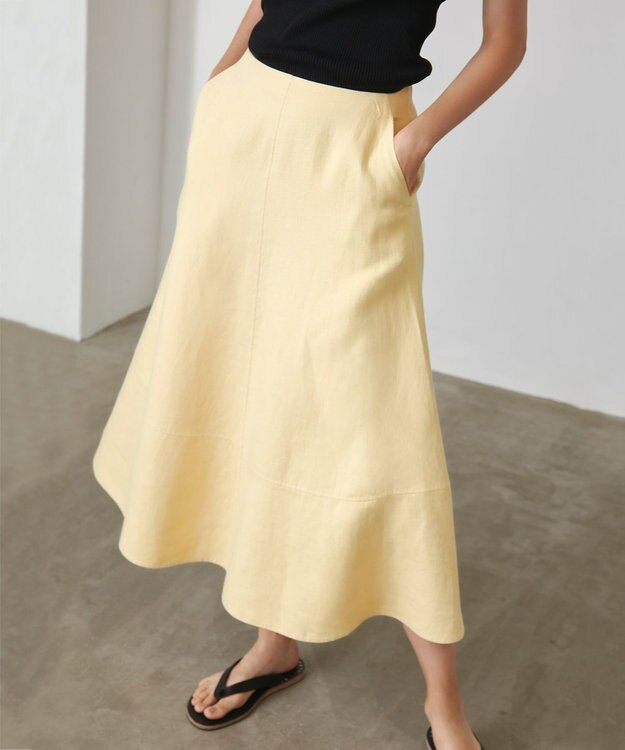 BEIGE， COZES / フレアスカート Cream