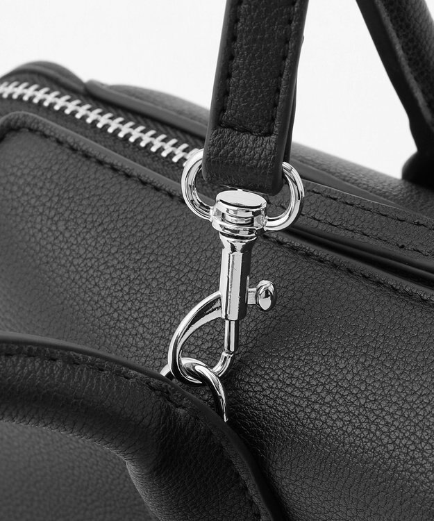 J.PRESS LADIES 【2way】midi ボストン バッグ ブラック系