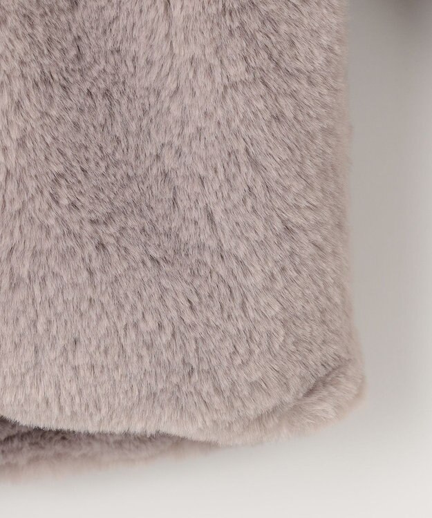 ANY KIDS アニマル耳ボアブルゾン ココア×クマ耳