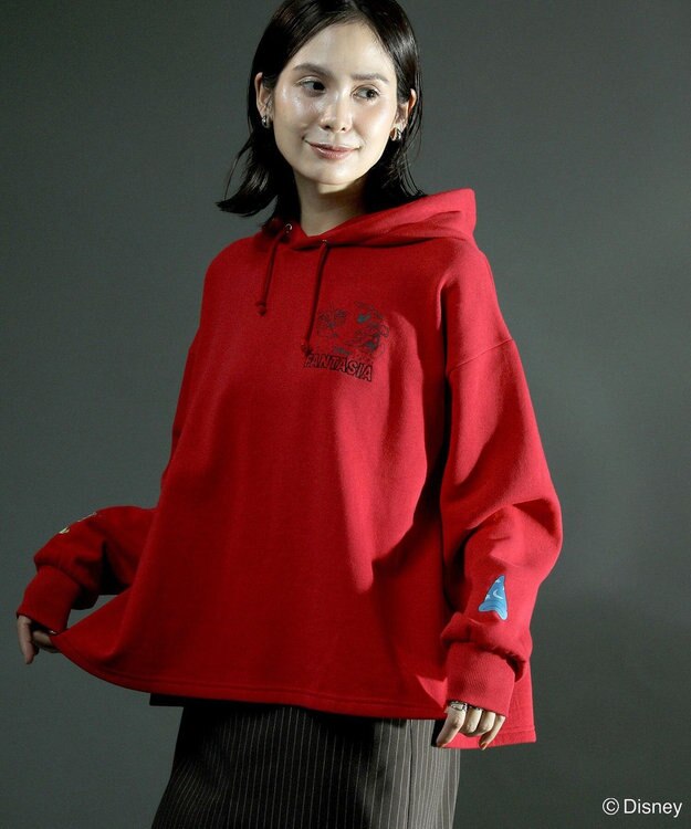 FANTASIA／ワンポイントプリントパーカー / Green Parks