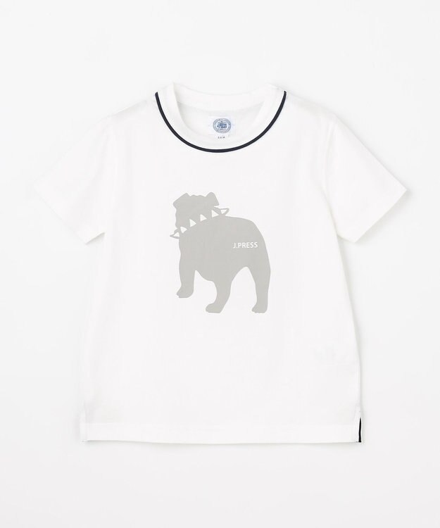 J.PRESS KIDS 【100-130cm】 バックブルTシャツ オフホワイト