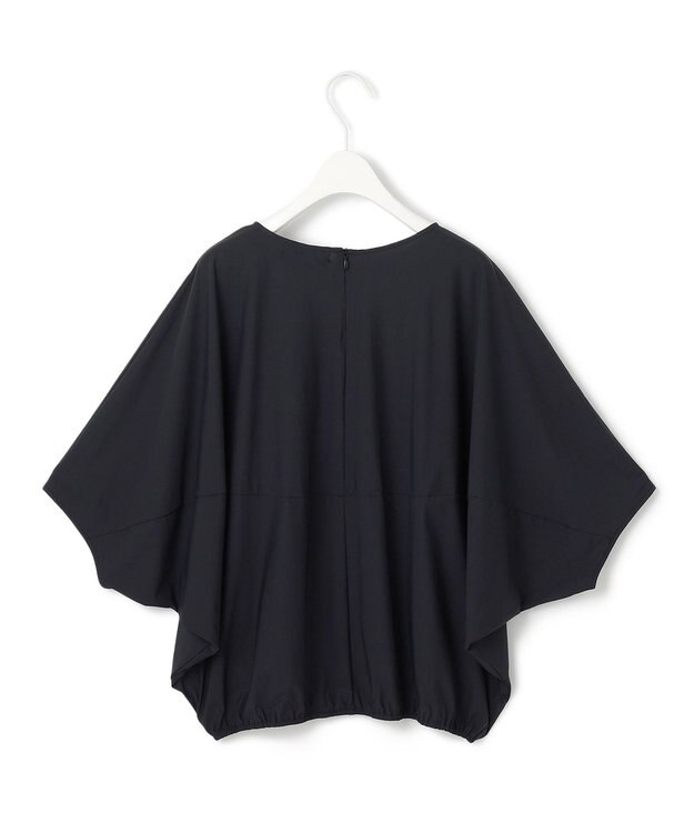 ICB L 【UVカット・接触冷感・速乾・洗える】マットスキューバ ドルマンスリーブプルオーバー ブラック系