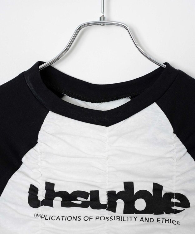 WEGO シャーリングラグラントップス ホワイト