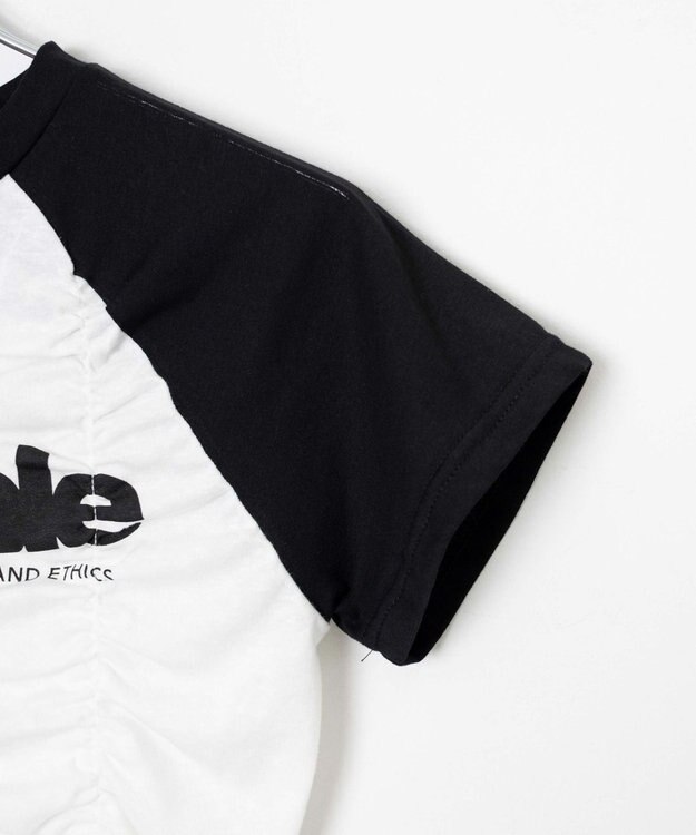 WEGO シャーリングラグラントップス ホワイト