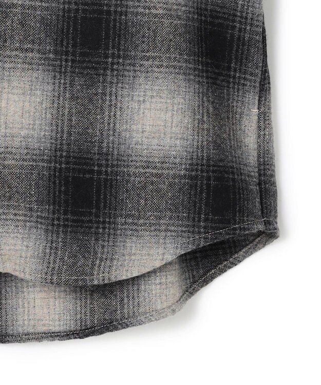 JOSEPH HOMME 【新素材】フェードフラノチェック / シャツブルゾン グレー系3