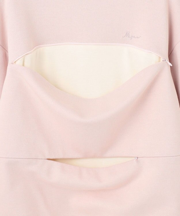 ANY SIS 【貴島明日香さんコラボ】ラメ裏毛猫トレーニャー ペールピンク