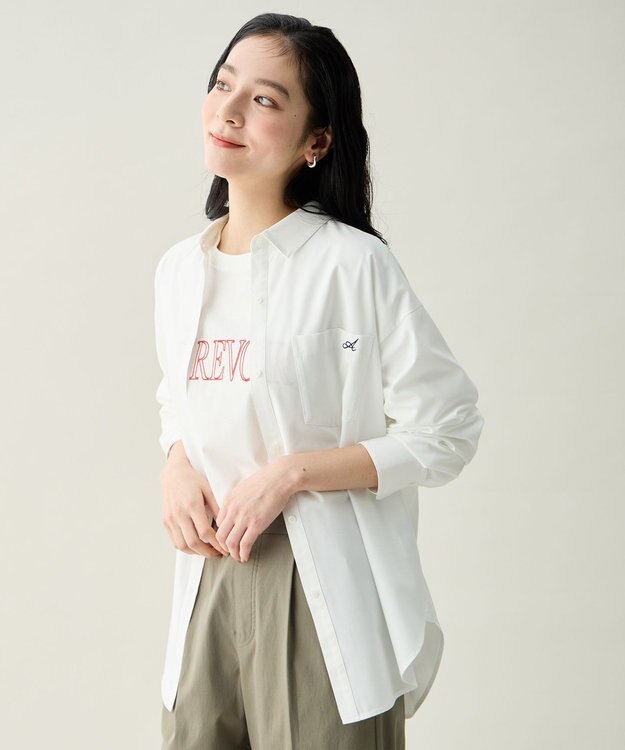 ANY L ＡＮＹオーバーサイズシャツ オフ