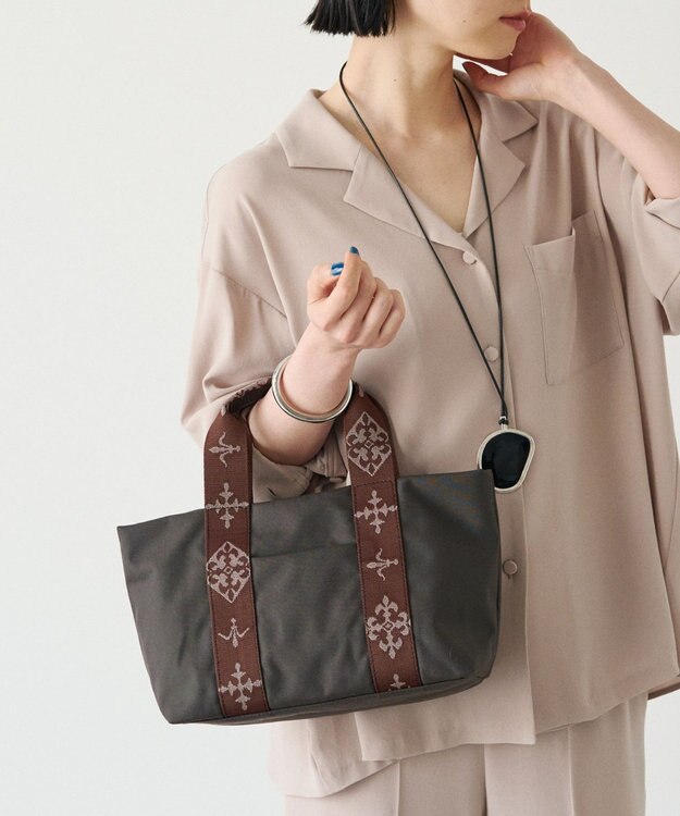 russet コーデュラナイロンデイリートートバッグ(CE-1743-WEB) D.Brown
