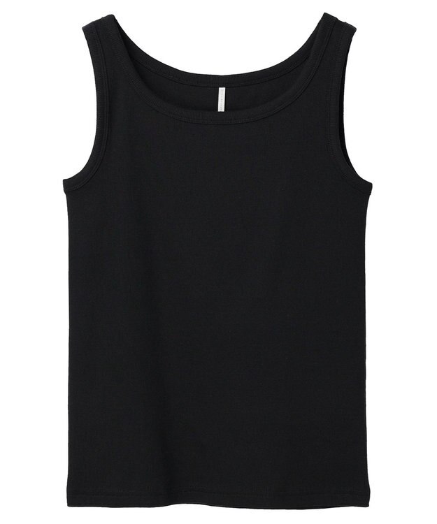 AMERICAN HOLIC Ｄａｉｌｙ！　テレコタンクトップ1 Black