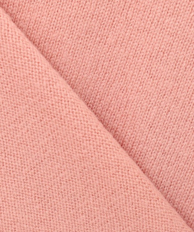 J.PRESS LADIES 【洗える】CASHMERE BLEND タートルネック ニット ピンク系