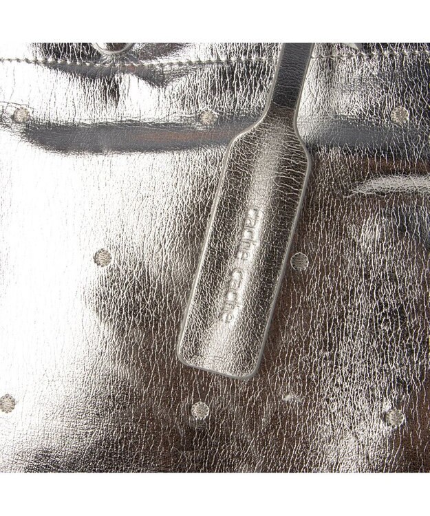 UNBILLION カシュカシュ cachecache / エナメル2wayトート シルバー