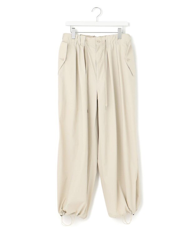 J.PRESS YORK STREET 【UNISEX】ナイロンタスランドライストレッチワッシャー イージーパンツ ベージュ系