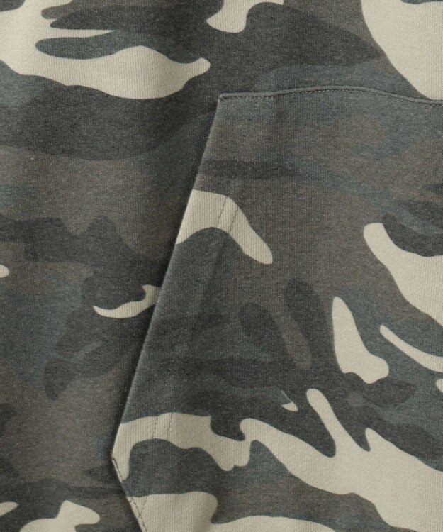 WEGO 【ユニセックス着用ITEM】パターンメタルワンポイントプルパーカー 柄1