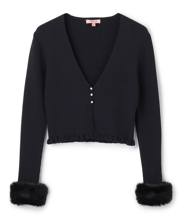 TOCCA BOOM KNIT ボレロ ブラック系