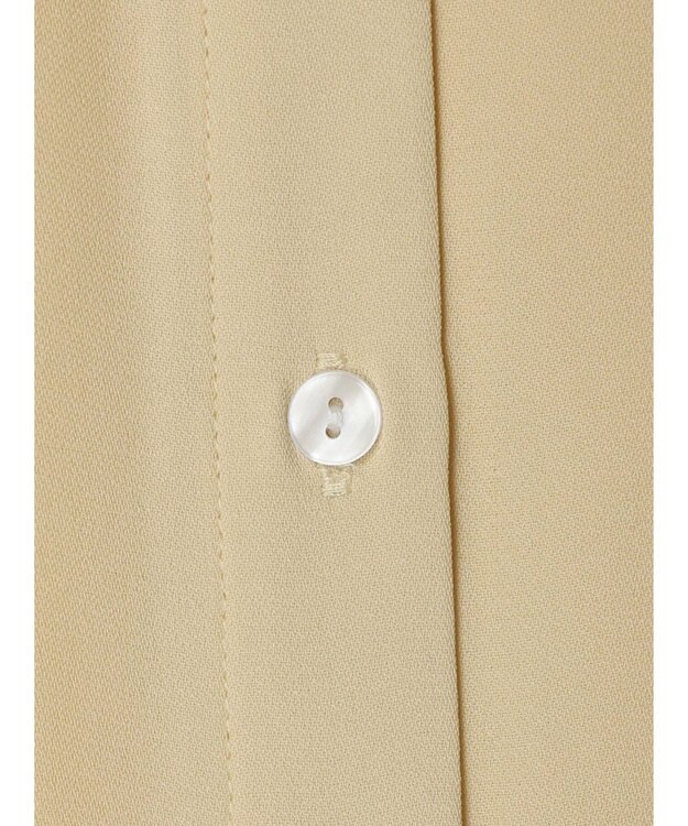 earth music&ecology バックボタンチュニック Yellow