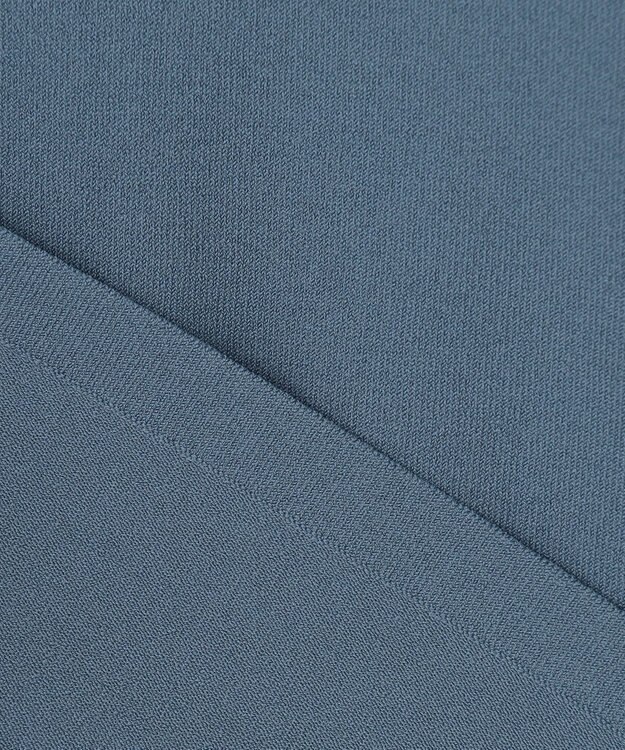 J.PRESS LADIES 【洗える】 レーヨンエリートストレッチ パフスリーブ ニット ダルブルー系