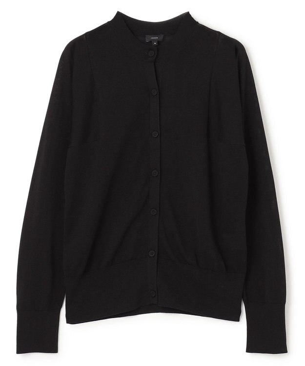 JOSEPH テンセルビスコース　カーディガン Black