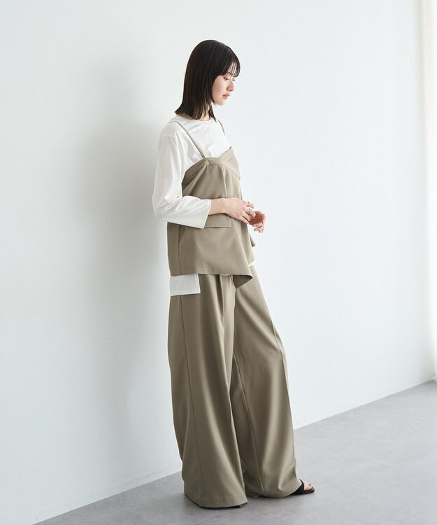 YECCA VECCA 2wayキャミソールビスチェ Pink