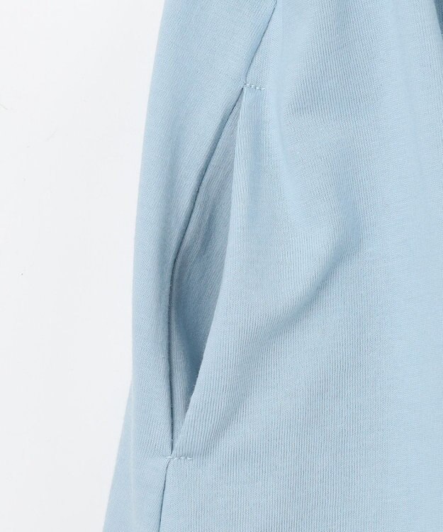 ANY KIDS ひんやりクール カットソーワンピース サックスブルー