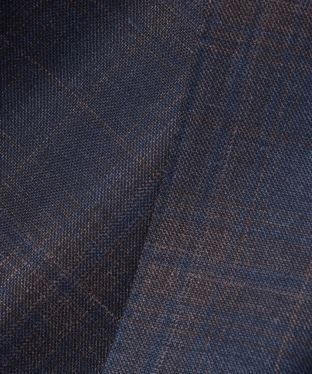 GOTAIRIKU 【REDA】TIMELESS HARMONY ジャケット_ネイビー×ブラウン ネイビー×ブラウン チェック