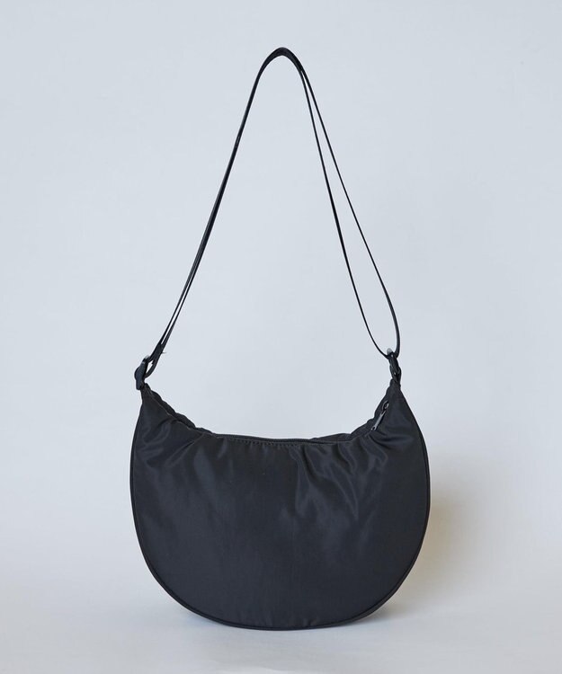 WEGO カラーハーフムーンショルダー ブラック