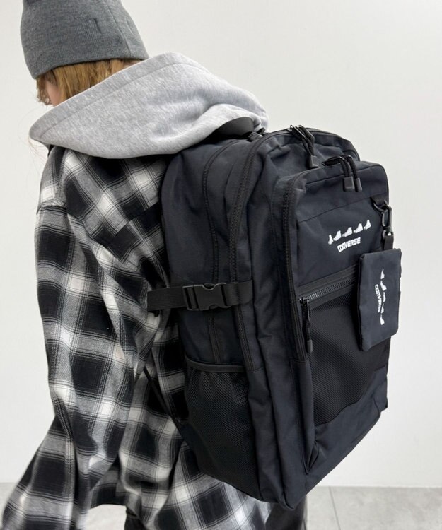 WEGO 【ユニセックス着用ITEM】CONVERSE SNEAKERS PRINT BACK PACK ホワイト