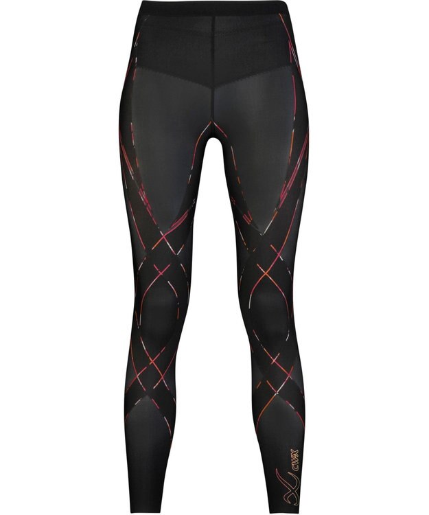 CW-X 【WOMEN】 スポーツタイツ 下半身フルサポート ジェネレーターモデル2.0 吸汗速乾 抗菌防臭 HZY399 /ワコール オレンジ