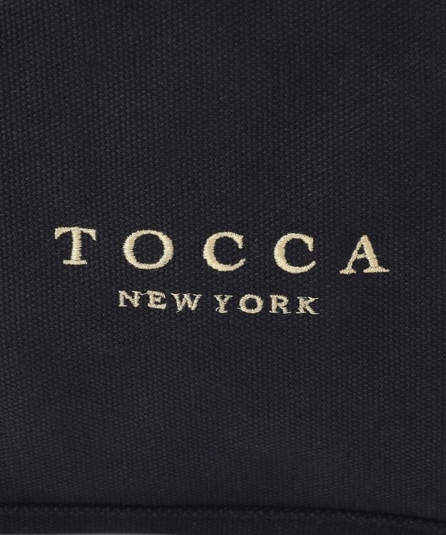 TOCCA 【A4サイズ対応】SIDE RIBBON CANVASTOTE トートバッグ ブラック系
