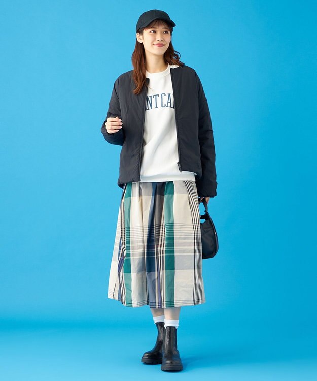 SHARE PARK LADIES 【UNISEX】蓄熱中綿モンスターカーディガン（S・Mサイズ） ブラック