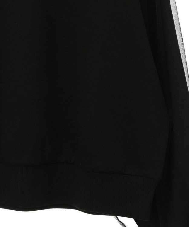 AMERICAN HOLIC 袖チュール重ねプルオーバー Black