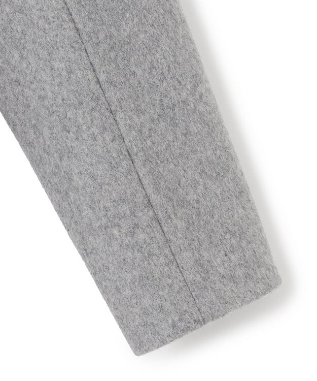 TOCCA LOOFAH ショールカラーウールコート グレー系