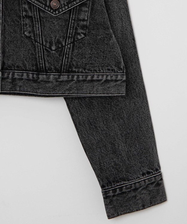 WEGO ショートデニムジャケット ブラックその他