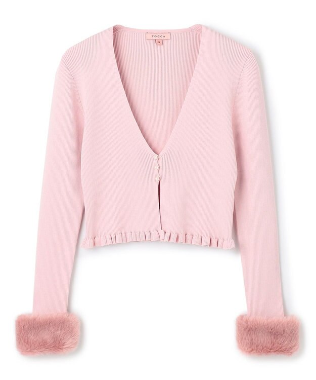 TOCCA BOOM KNIT ボレロ ピンク系