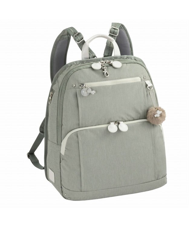 ACE BAGS & LUGGAGE Kanana project PJ8-3rdサマー リュックサック A4 68332 カナナプロジェクト ミントグリーン