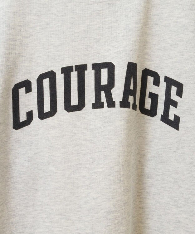 AMERICAN HOLIC ＣＯＹＲＡＧＥフロッキーロングスウェット2 Oatmeal