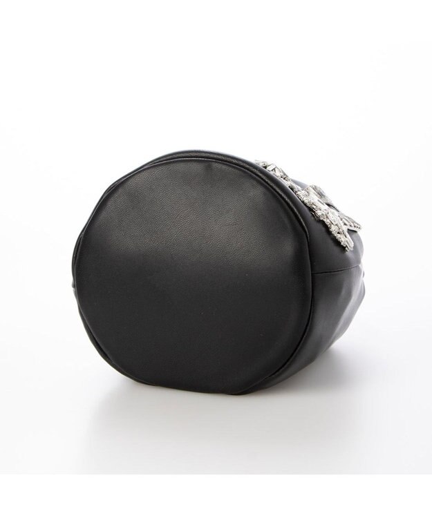 UNBILLION カカトゥ kakatoo / ビジュー付きドロストバッグ ブラック