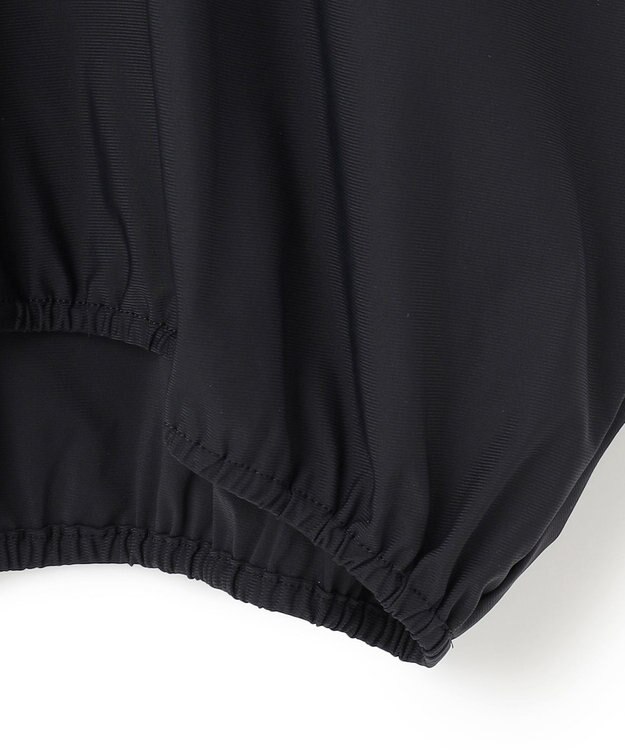 ICB L 【UVカット・接触冷感・速乾・洗える】マットスキューバ ドルマンスリーブプルオーバー ブラック系