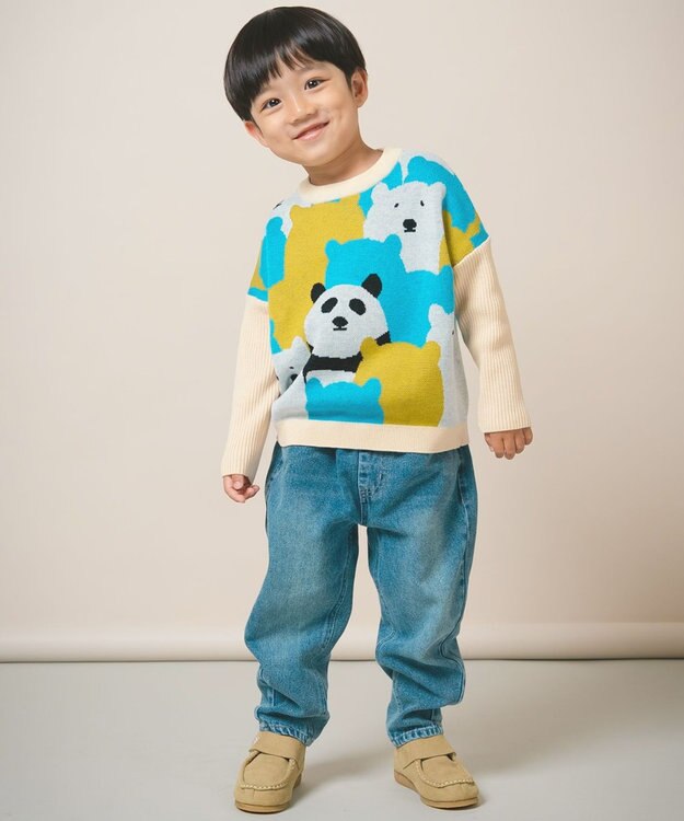 ami amie 【UNISEX】オンリーワンプルオーバー85cm～130cm オフホワイト