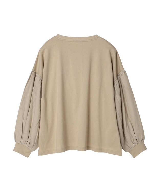 CRAFT STANDARD BOUTIQUE Ｌ／Ｒキャンバスドッキングカットプルオーバー Beige