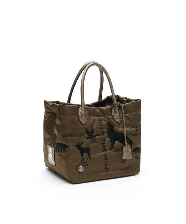 A.D.M.J. 【ナイロン】キューブトート25cm(Dカン＋) BAMBOO