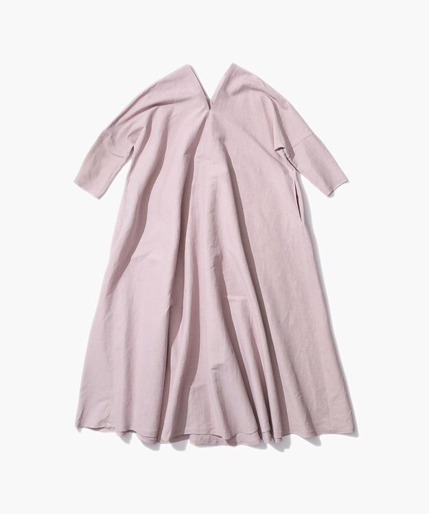 ATON LIGHT HEMP | ドレープドレス PINK